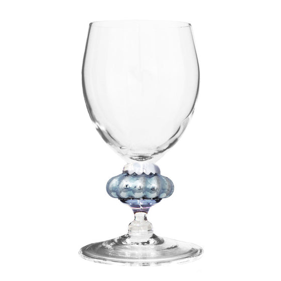 ROMEO GLASS CLEAR RAINBOW SPUN MARTINI GLASS