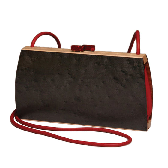 Trillium Medium Handbag-Single Strap - Curly Cherry & Obeche - An American  Craftsman